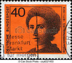 rosa luxemburg archivio fotografico csp6321453