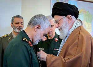 640px Qasem Soleimani received Zolfaghar Order from Ali Khamenei 1