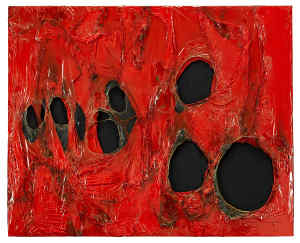 Alberto Burri Rosso Plastica 1963 1200x972