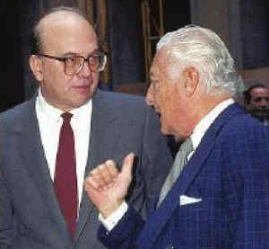 Craxi e Agnelli