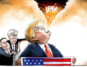 Trump Iran in bocca