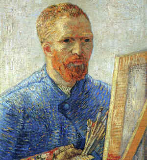 self portrait as an artist 1888